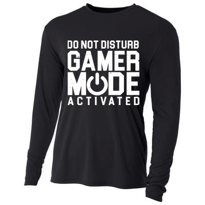 Do Not Disturb Gamer Mode Activated Cooling Performance Long Sleeve Crew