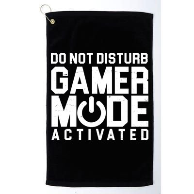 Do Not Disturb Gamer Mode Activated Golf Towel