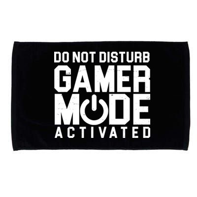 Do Not Disturb Gamer Mode Activated Microfiber Hand Towel