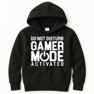Do Not Disturb Gamer Mode Activated Kids Hoodie