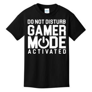 Do Not Disturb Gamer Mode Activated Kids T-Shirt