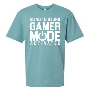 Do Not Disturb Gamer Mode Activated Sueded Cloud Jersey T-Shirt