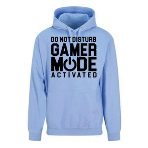 Do Not Disturb Gamer Mode Activated Unisex Surf Hoodie