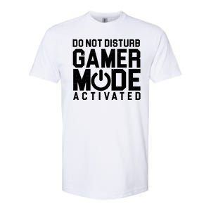 Do Not Disturb Gamer Mode Activated Softstyle CVC T-Shirt