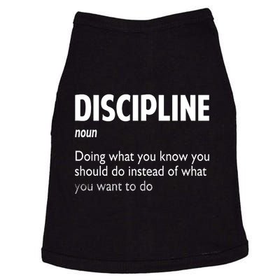 Discipline Noun Definition Motivational Quotes Doggie Tank