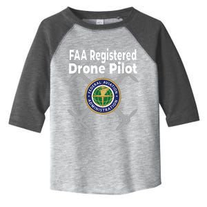 Do Not Disturb FAA Certified Drone Pilot Toddler Fine Jersey T-Shirt