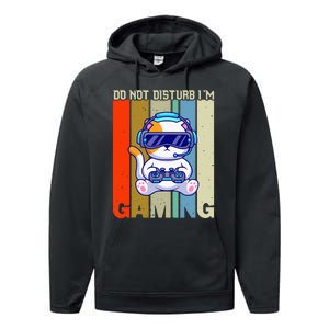 Do Not Disturb I'm Gaming Performance Fleece Hoodie