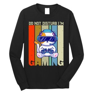 Do Not Disturb I'm Gaming Long Sleeve Shirt