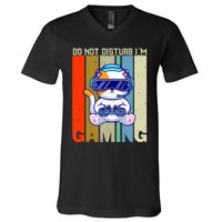 Do Not Disturb I'm Gaming V-Neck T-Shirt