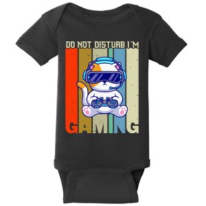 Do Not Disturb I'm Gaming Baby Bodysuit