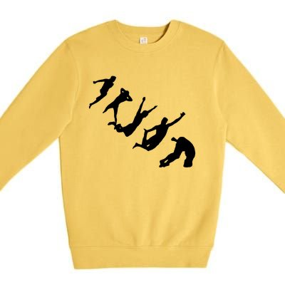 Dods Norwegian Death Diving Freestyle Premium Crewneck Sweatshirt