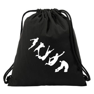 Dods Norwegian Death Diving Freestyle Drawstring Bag