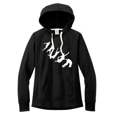 Dods Norwegian Death Diving Freestyle Women's Fleece Hoodie