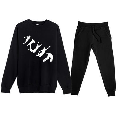 Dods Norwegian Death Diving Freestyle Premium Crewneck Sweatsuit Set