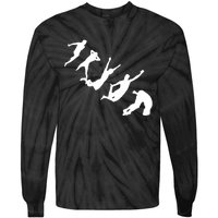 Dods Norwegian Death Diving Freestyle Tie-Dye Long Sleeve Shirt