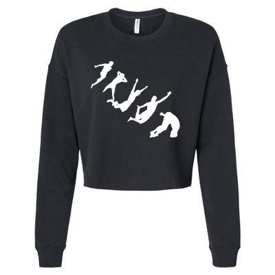 Dods Norwegian Death Diving Freestyle Cropped Pullover Crew