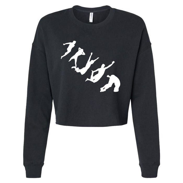 Dods Norwegian Death Diving Freestyle Cropped Pullover Crew