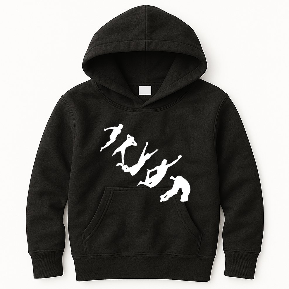 Dods Norwegian Death Diving Freestyle Kids Hoodie