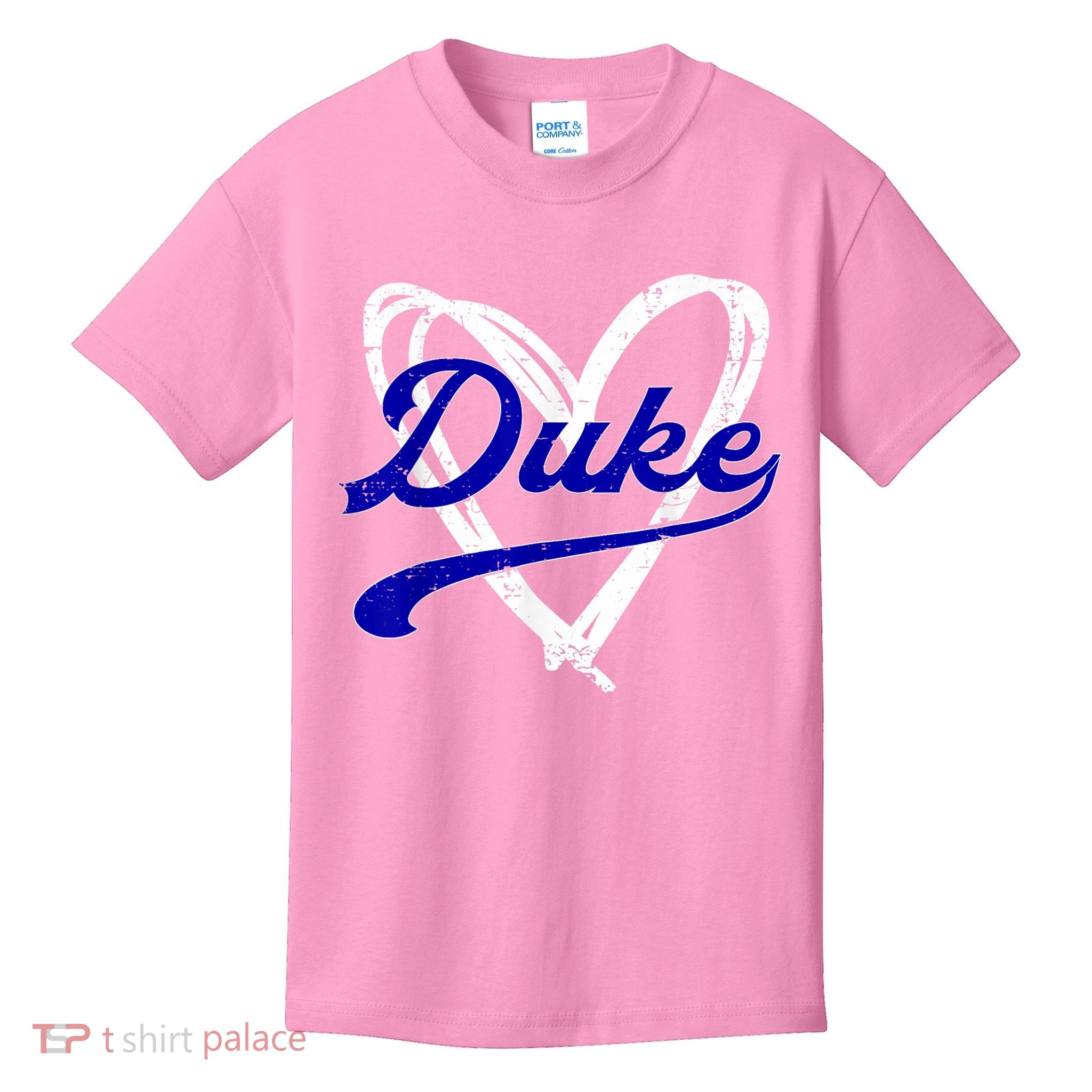 Duke-Heart Name Kids T-Shirt
