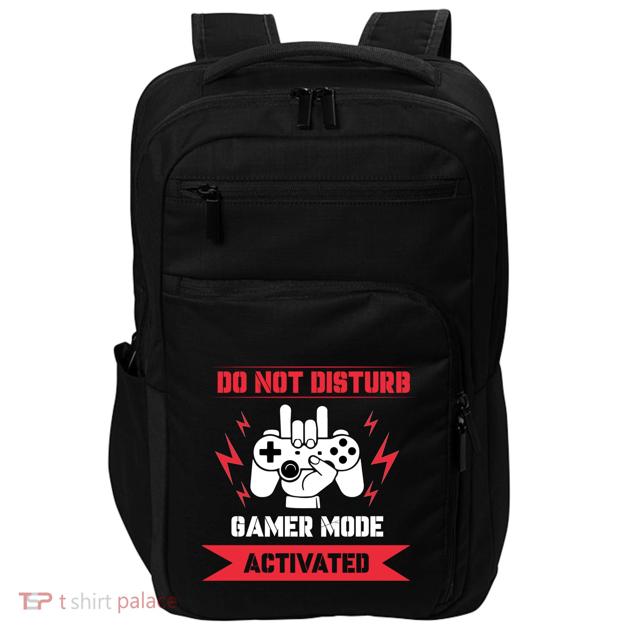 Do Not Disturb Gamer Mode Activated Impact Tech Backpack