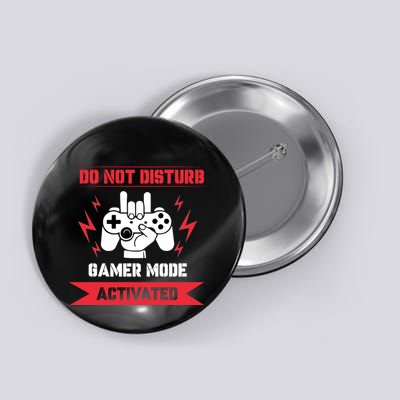 Do Not Disturb Gamer Mode Activated Button