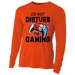 Do Not Disturb IM Gaming Gift Cooling Performance Long Sleeve Crew