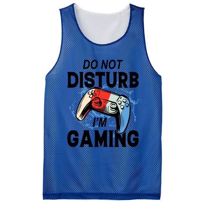 Do Not Disturb IM Gaming Gift Mesh Reversible Basketball Jersey Tank