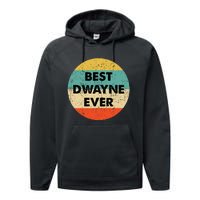 Dwayne Name Performance Fleece Hoodie