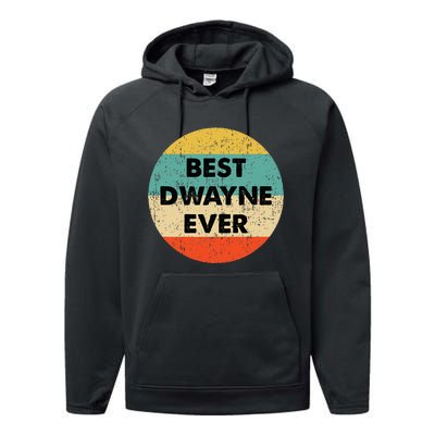 Dwayne Name Performance Fleece Hoodie