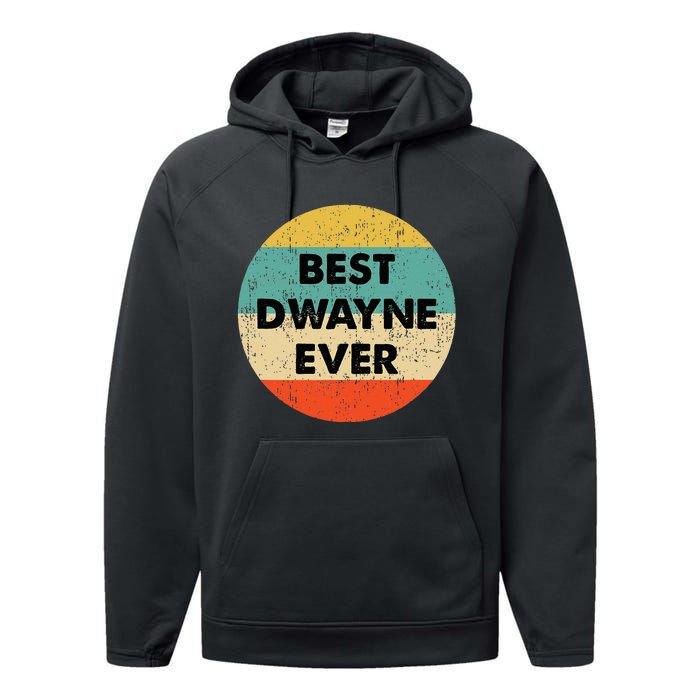 Dwayne Name Performance Fleece Hoodie