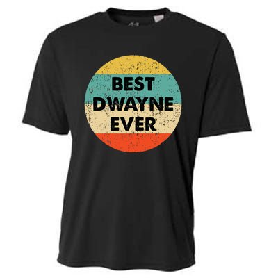 Dwayne Name Cooling Performance Crew T-Shirt