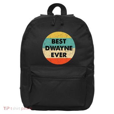 Dwayne Name 16 in Basic Backpack