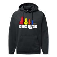 Deez Nuts Electrician Performance Fleece Hoodie