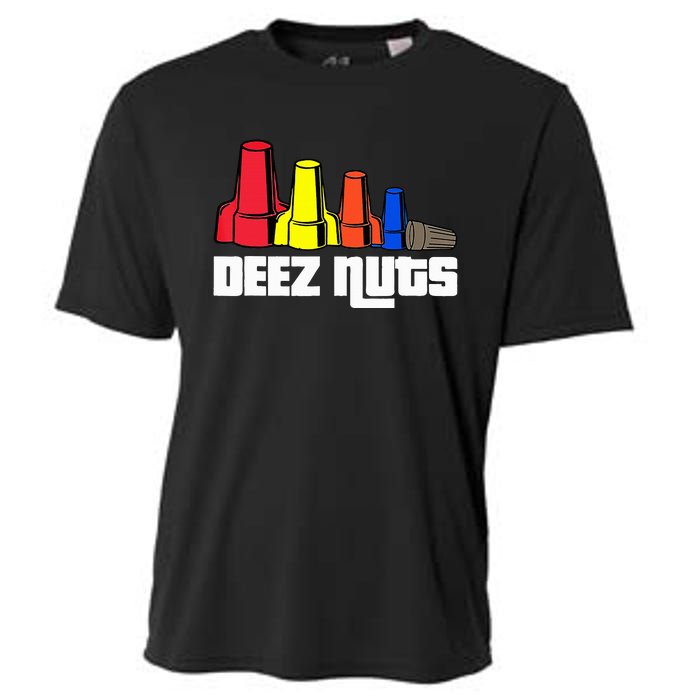 Deez Nuts Electrician Cooling Performance Crew T-Shirt