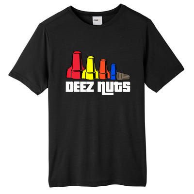 Deez Nuts Electrician Tall Fusion ChromaSoft Performance T-Shirt