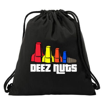 Deez Nuts Electrician Drawstring Bag