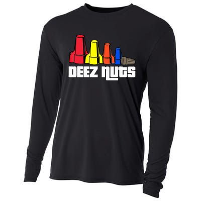 Deez Nuts Electrician Cooling Performance Long Sleeve Crew