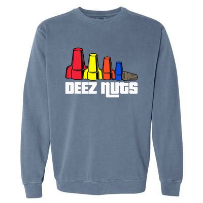 Deez Nuts Electrician Garment-Dyed Sweatshirt