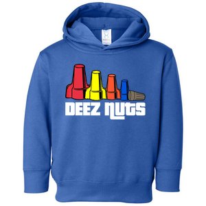 Deez Nuts Electrician Funny Great Gift And Gift Meaningful Gift Toddler Hoodie