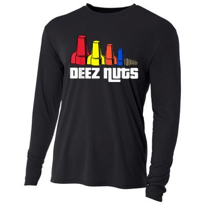 Deez Nuts Electrician Cooling Performance Long Sleeve Crew