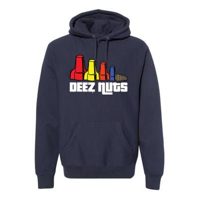 Deez Nuts Electrician Funny For Women Gift Premium Hoodie