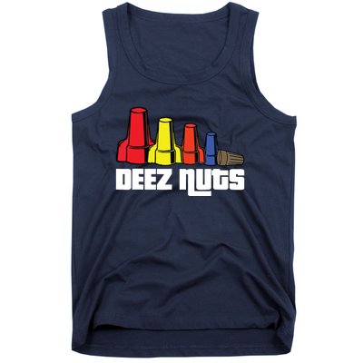 Deez Nuts Electrician Funny For Women Gift Tank Top