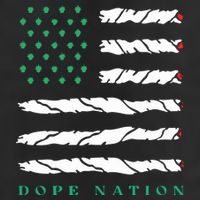 Dope Nation Flag Marijuana 420 Leaf Weed Weed Day Cannabis Funny 7 Panel Mesh Trucker Snapback Hat