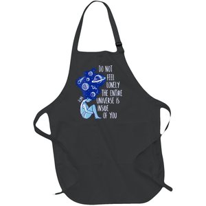 Do Not Feel Lonely Best Rumi Mystical Quotes Full-Length Apron With Pockets