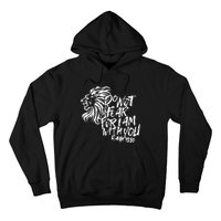 Do Not Fear For I Am With You Isaiah 4110 Bible Verse Lion Hoodie