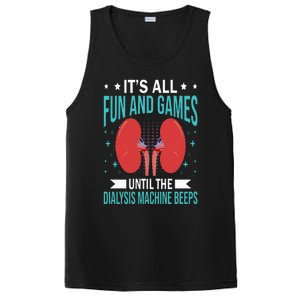 Dialysis Nurse Funny Dialysis Technician PosiCharge Competitor Tank