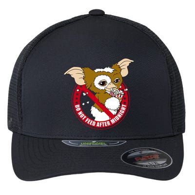 Do Not Feed After Midnight Funny Flexfit Unipanel Trucker Cap