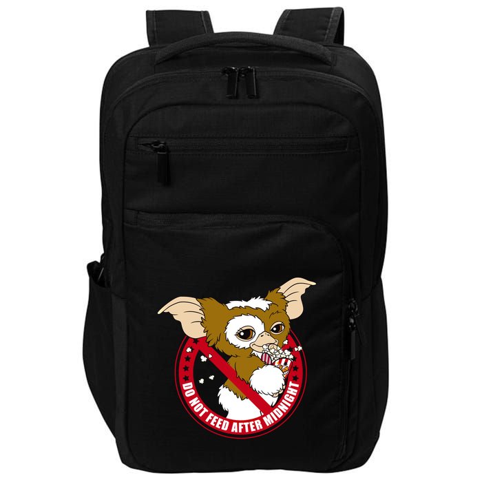 Do Not Feed After Midnight Funny Impact Tech Backpack