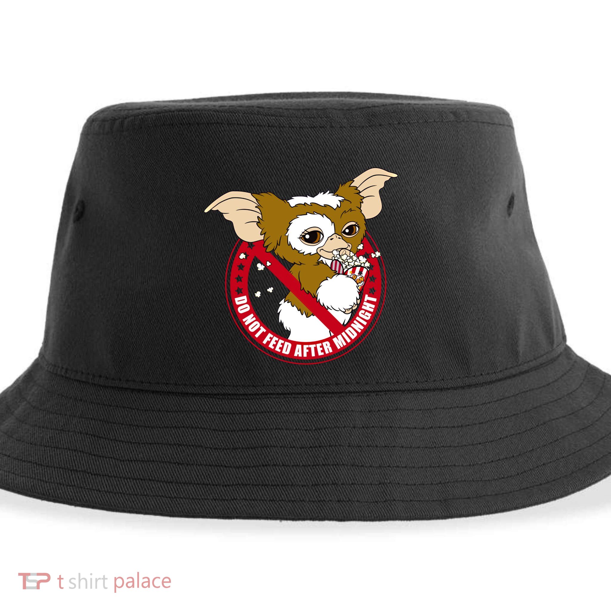 Do Not Feed After Midnight Funny Sustainable Bucket Hat