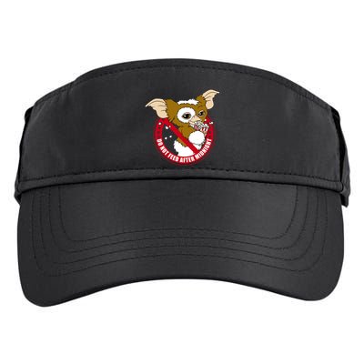 Do Not Feed After Midnight Funny Adult Drive Performance Visor